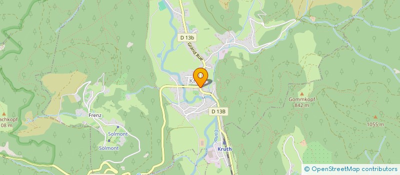 localisation de l'entreprise SCI TRI GONES  KRUTH