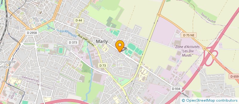 localisation de l'entreprise SCI TRIAC à MARLY
