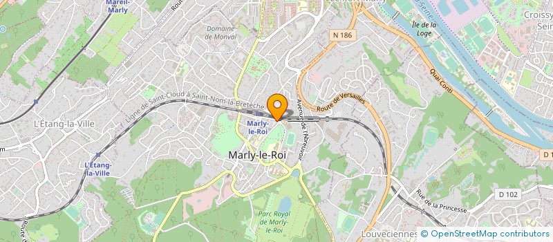 localisation de l'entreprise SCI TRIADE  MARLY-LE-ROI