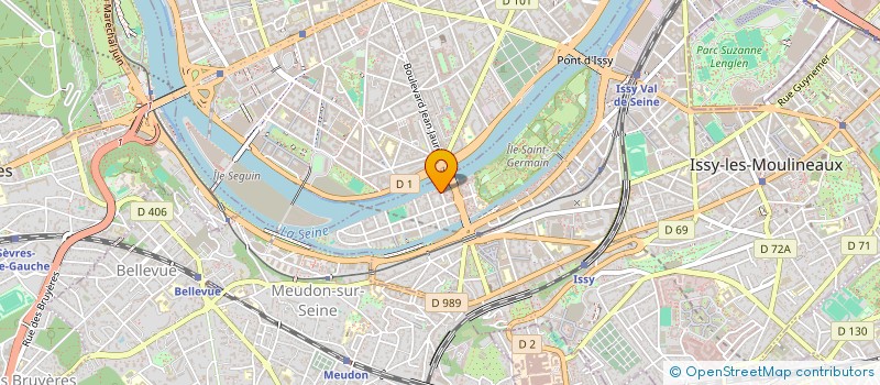 localisation de l'entreprise SCI TRIADOU LES BRUYERES à ISSY-LES-MOULINEAUX