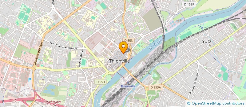 localisation de l'entreprise SCI TRIANA à THIONVILLE