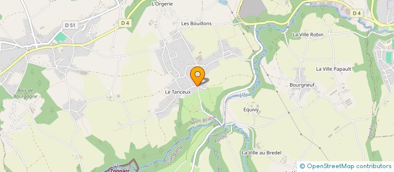 localisation de l'entreprise SCI TRIANE LONASINE  LANTIC