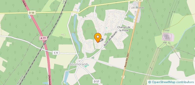 localisation de l'entreprise SCI TRIANGLE à NOGENT-SUR-VERNISSON
