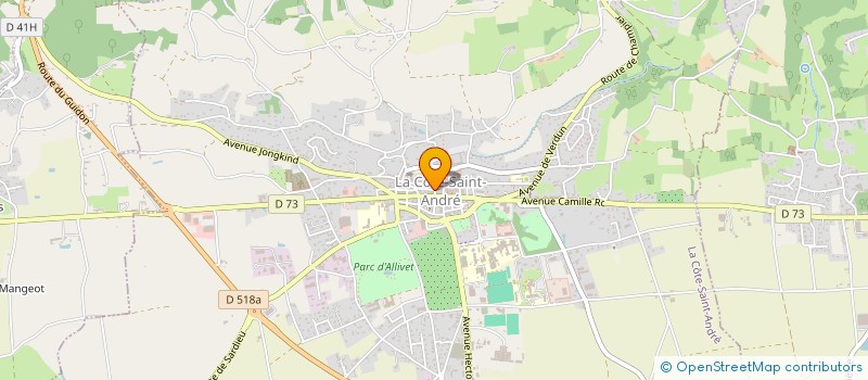 localisation de l'entreprise SCI TRIANGLE  CHAMPIER