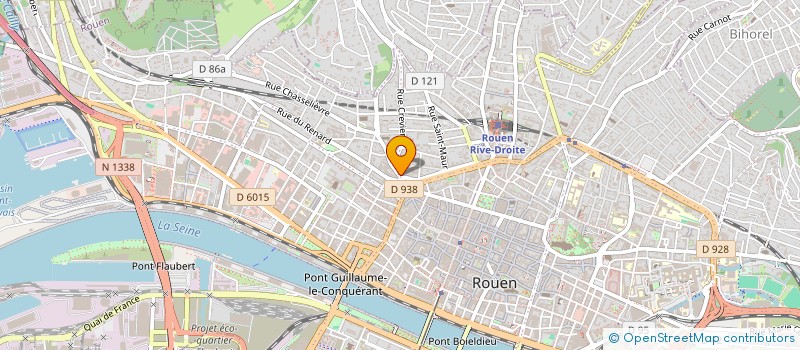 localisation de l'entreprise SCI TRIANGLE à ROUEN