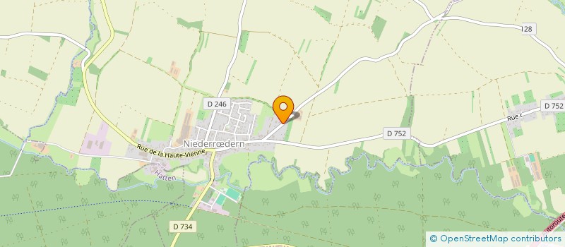 localisation de l'entreprise SCI TRIANGLE  NIEDERRDERN