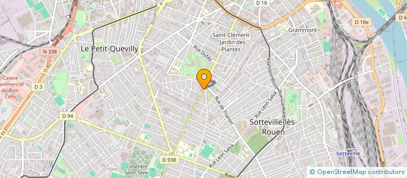 localisation de l'entreprise SCI TRIANON  SOTTEVILLE-LES-ROUEN