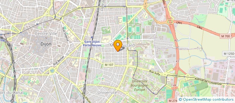 localisation de l'entreprise SCI TRIANON à DIJON