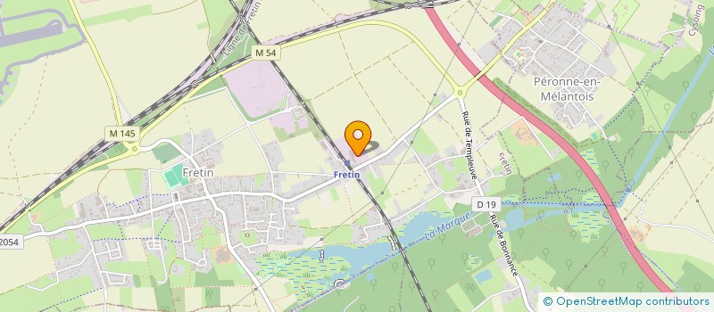 localisation de l'entreprise SCI TRIAPE à FRETIN