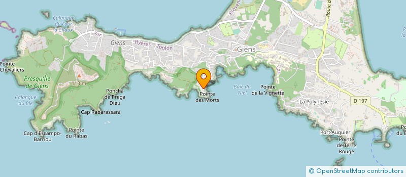 localisation de l'entreprise SCI TRIBORD à HYERES