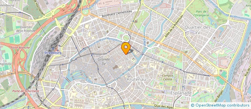 localisation de l'entreprise SCI TRIBU DES MARCHANDS à STRASBOURG