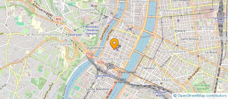 localisation de l'entreprise SCI TRIBUEM  BRISON-SAINT-INNOCENT