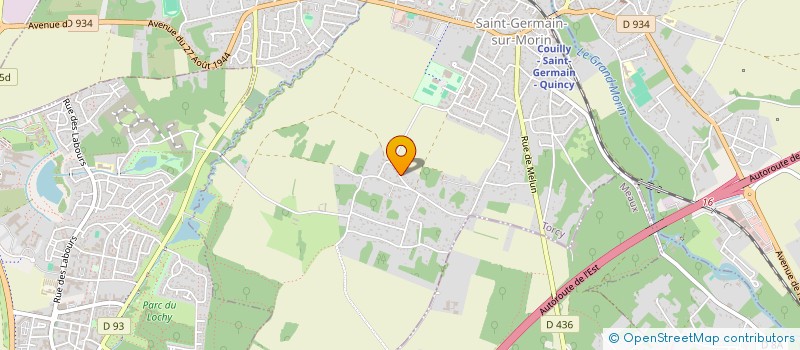 localisation de l'entreprise SCI TRICLAUMO AND CO  SAINT-GERMAIN-SUR-MORIN