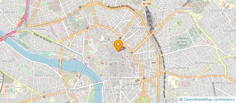 localisation de l'entreprise SCI TRICOIRE à TOULOUSE