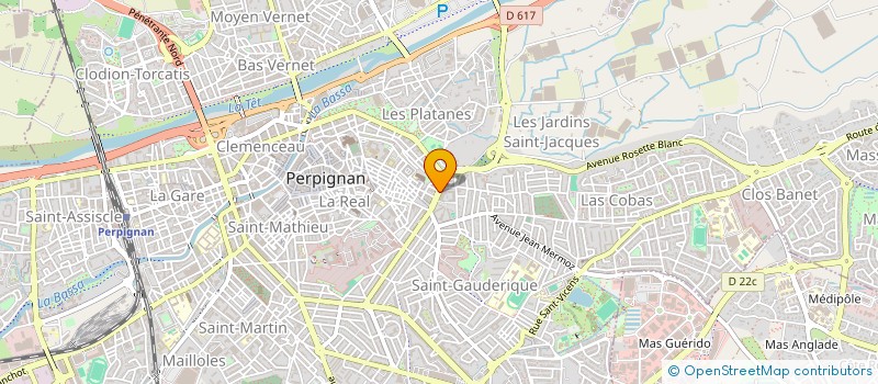 localisation de l'entreprise SCI TRICOIRE ROUSSILLON LOISIRS à PERPIGNAN