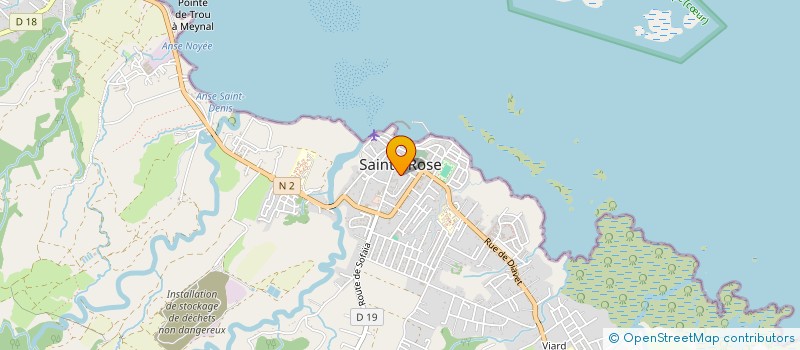 localisation de l'entreprise SCI TRICOLORE  SAINTE-ROSE