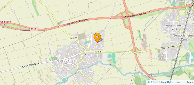 localisation de l'entreprise SCI TRIDENT  GEISPOLSHEIM