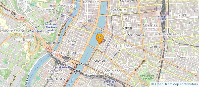 localisation de l'entreprise SCI TRIDENT  LYON