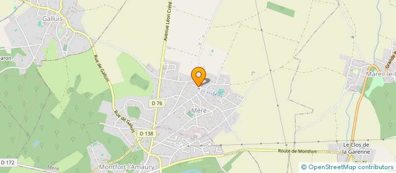 localisation de l'entreprise SCI TRIDENT  MERE