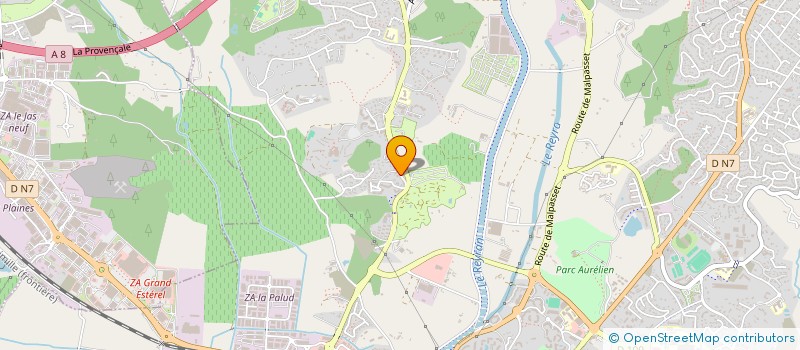 localisation de l'entreprise SCI TRIERWEILER à FREJUS