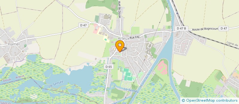 localisation de l'entreprise SCI TRIFA  ARLEUX