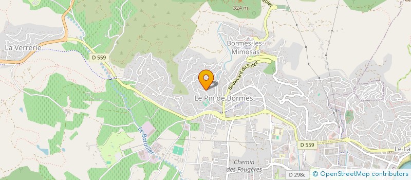 localisation de l'entreprise SCI TRIGNAC DE SAINT FRONT à BORMES-LES-MIMOSAS