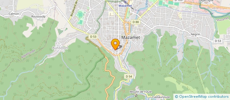 localisation de l'entreprise SCI TRIGO à MAZAMET