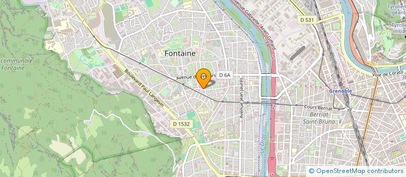 localisation de l'entreprise SCI TRIGONELLE  FONTAINE