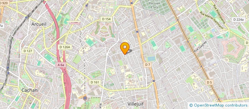 localisation de l'entreprise SCI TRIGUERE à VILLEJUIF