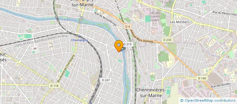 localisation de l'entreprise SCI TRILIUM à SAINT-MAUR-DES-FOSSES