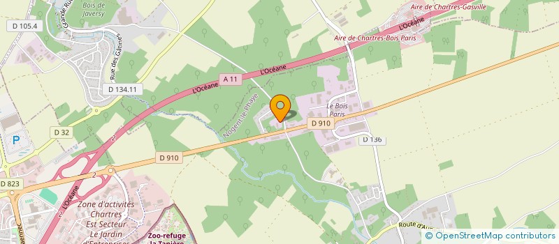 localisation de l'entreprise SCI TRILLAT à NOGENT-LE-PHAYE