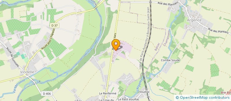 localisation de l'entreprise SCI TRILLAUD à BALZAC