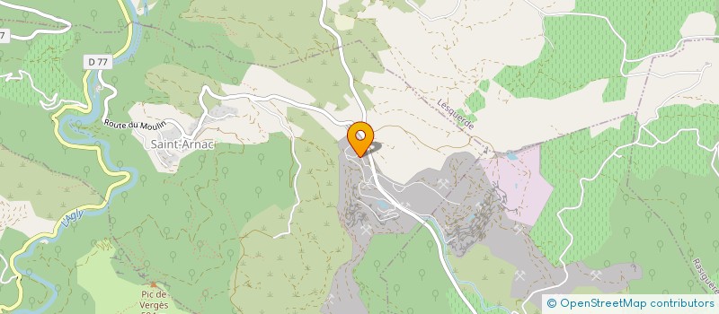 localisation de l'entreprise SCI TRILLAZEN  TRILLA