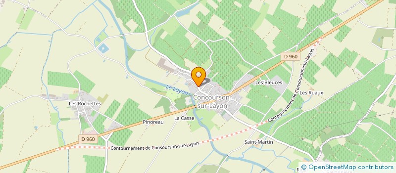 localisation de l'entreprise SCI TRILLEAUD  DOUE-EN-ANJOU