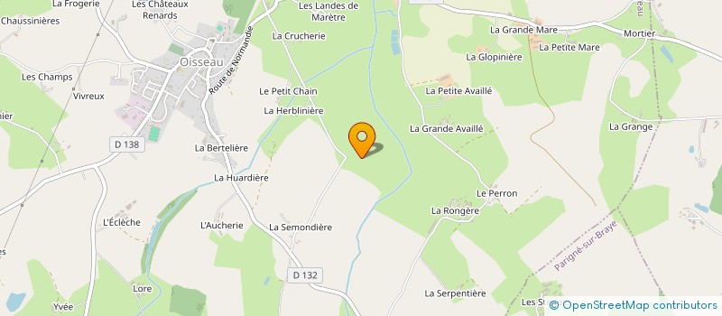 localisation de l'entreprise SCI TRIMAHE  OISSEAU