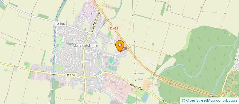 localisation de l'entreprise SCI TRINACRIA  MARCKOLSHEIM