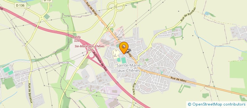 localisation de l'entreprise SCI TRINACRIA  SAINTE-MARIE-AUX-CHENES