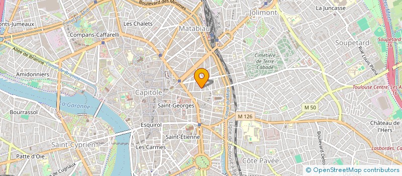 localisation de l'entreprise SCI TRINIDAD à TOULOUSE