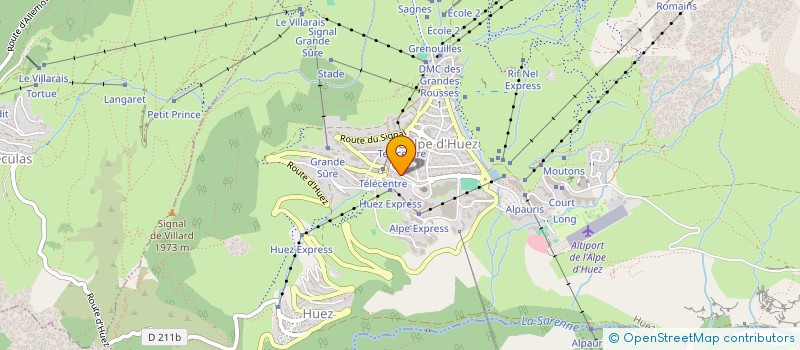 localisation de l'entreprise SCI TRINITE  HUEZ