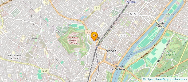 localisation de l'entreprise SCI TRINITE 56 à SURESNES