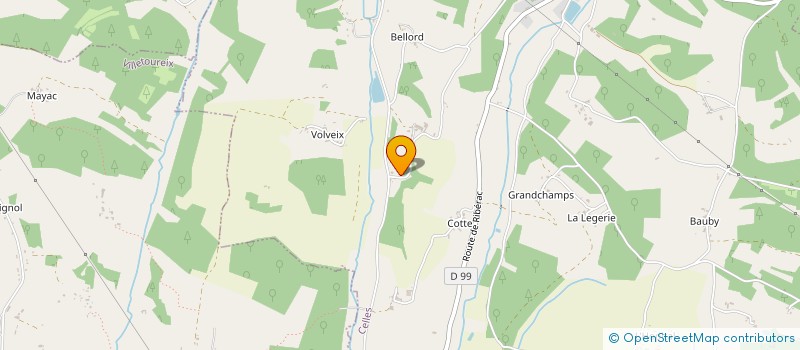 localisation de l'entreprise SCI TRINITY PROPERTY MANAGEMENT FRANCE  SIORAC-DE-RIBERAC