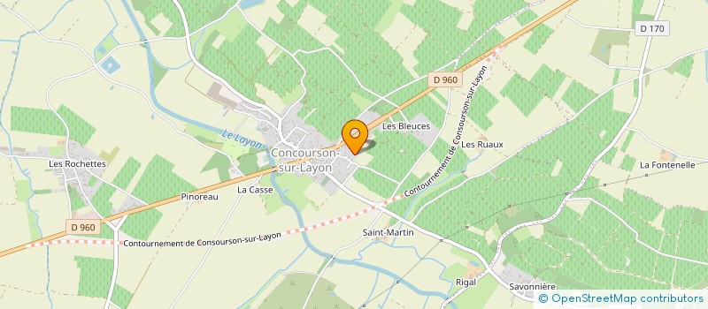 localisation de l'entreprise SCI TRIO HABITAT  DOUE-EN-ANJOU