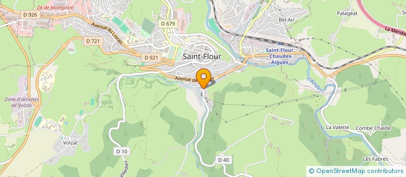 localisation de l'entreprise SCI TRIO L à SAINT-FLOUR