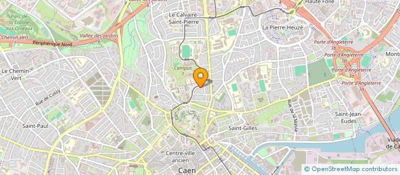 localisation de l'entreprise SCI TRIOCHKA à CAEN