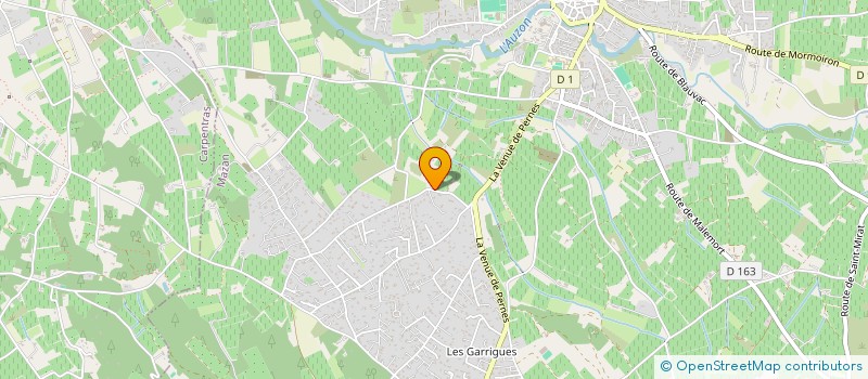 localisation de l'entreprise SCI TRIONOVA  MAZAN