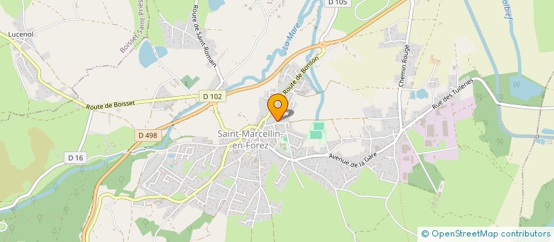 localisation de l'entreprise SCI TRIPLAN  SAINT-MARCELLIN-EN-FOREZ