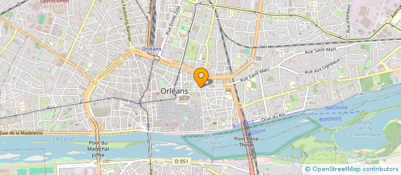 localisation de l'entreprise SCI TRIPLEZED à ORLEANS