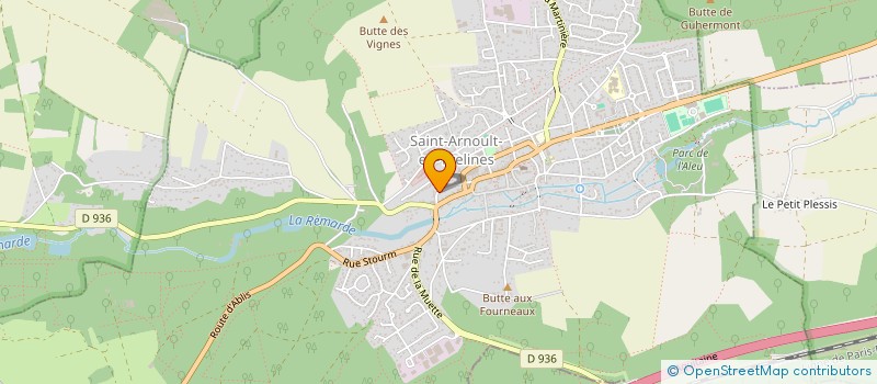 localisation de l'entreprise SCI TRIPTOLEME  SAINT-ARNOULT-EN-YVELINES