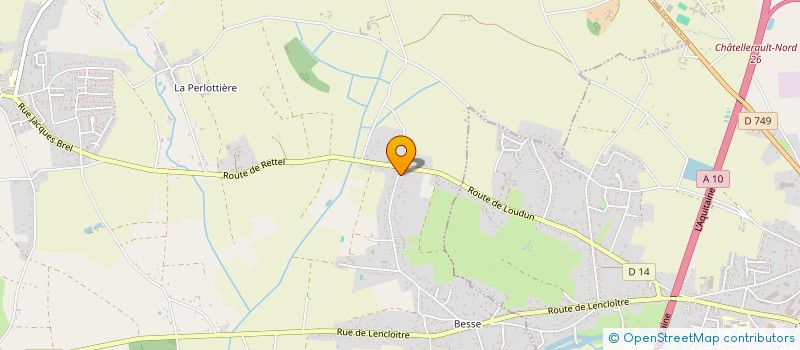 localisation de l'entreprise SCI TRISCAR  THURE