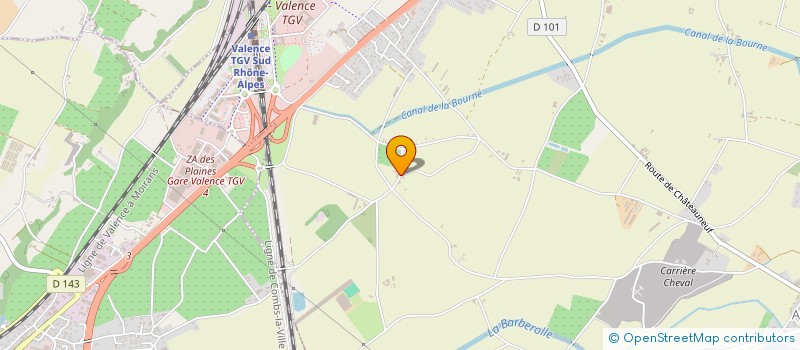 localisation de l'entreprise SCI TRISTAN  ALIXAN